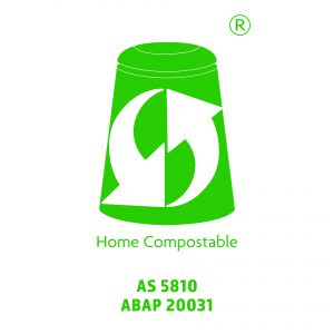 Home compostable logo