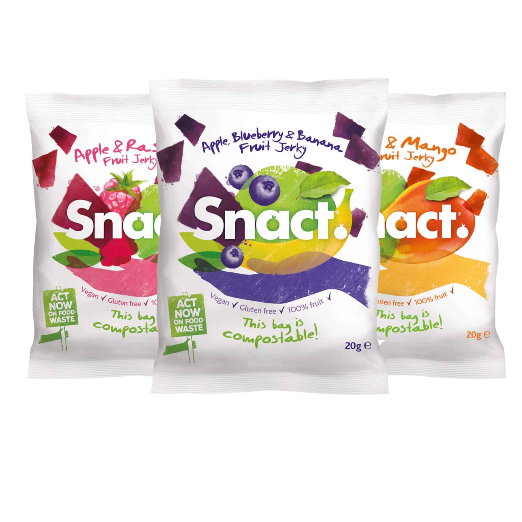 Snact Pillow Bag - 3 flavors