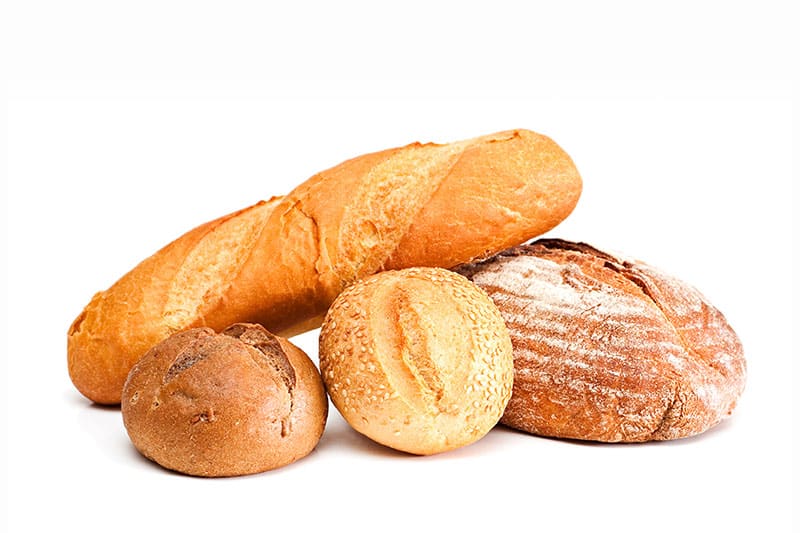 baked bread selection