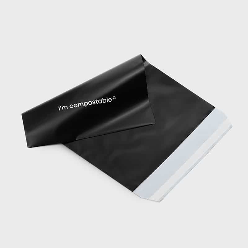 Compostable mailer bag  Grounded Packaging